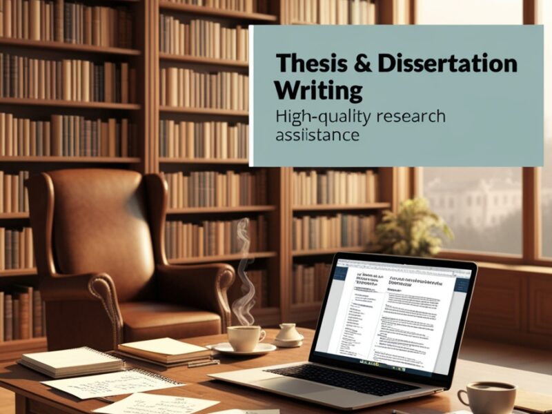 Thesis & Dissertation Writing – High-Quality Research Assistance